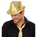 Αποκριάτικο Αξεσουάρ Καπέλο Χρυσό με Πούλιες